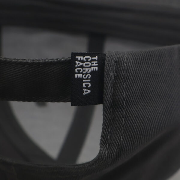 Casquette Baseball 6 Pans Gris foncé – Image 4