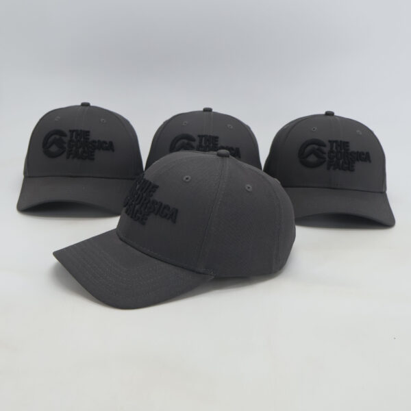 Casquette Baseball 6 Pans Gris foncé – Image 7