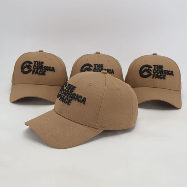 Casquette Baseball 6 Pans Beige Stone – Image 6