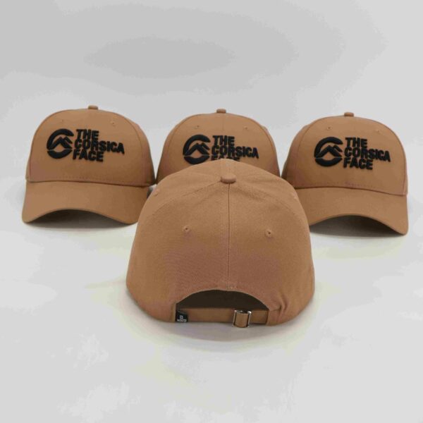 Casquette the Corsica face avec marque