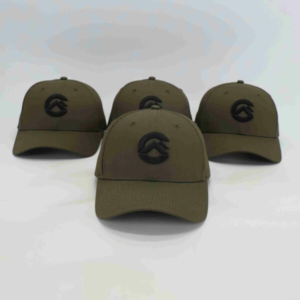 Casquette Baseball 6 Pans Vert Kaki Originals – Image 2